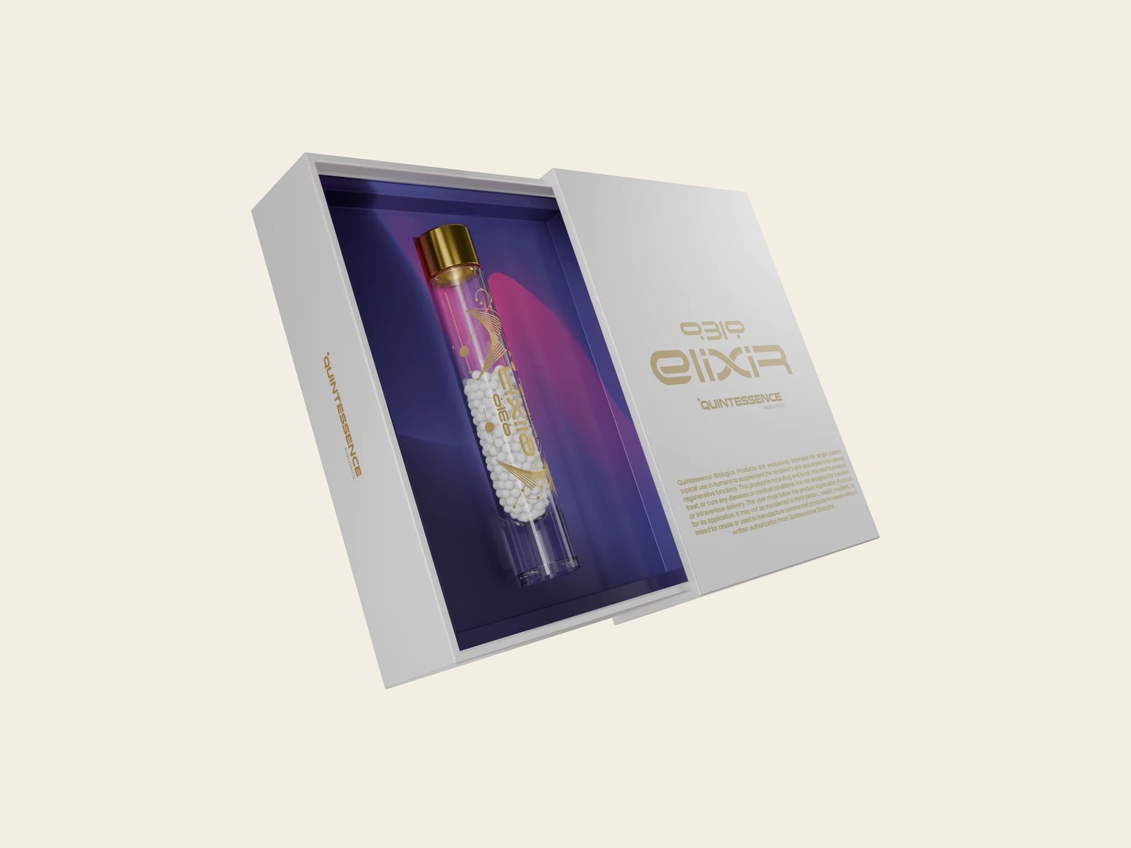 QBio Elixir professional topical, the United States